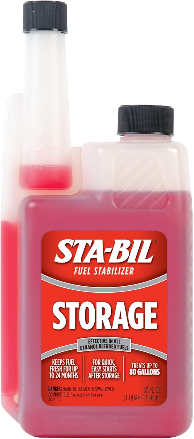 STA-BIL Fuel stabilizer storage